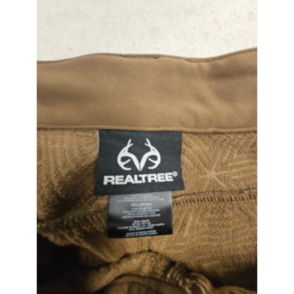 Realtree Max-1 XT Camo Hunting‎ Pants Mens 3XL Dark Earth Fleece Lined TP1148